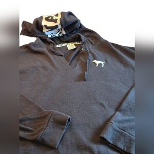 PINK Hooded Sweatshirt Size large